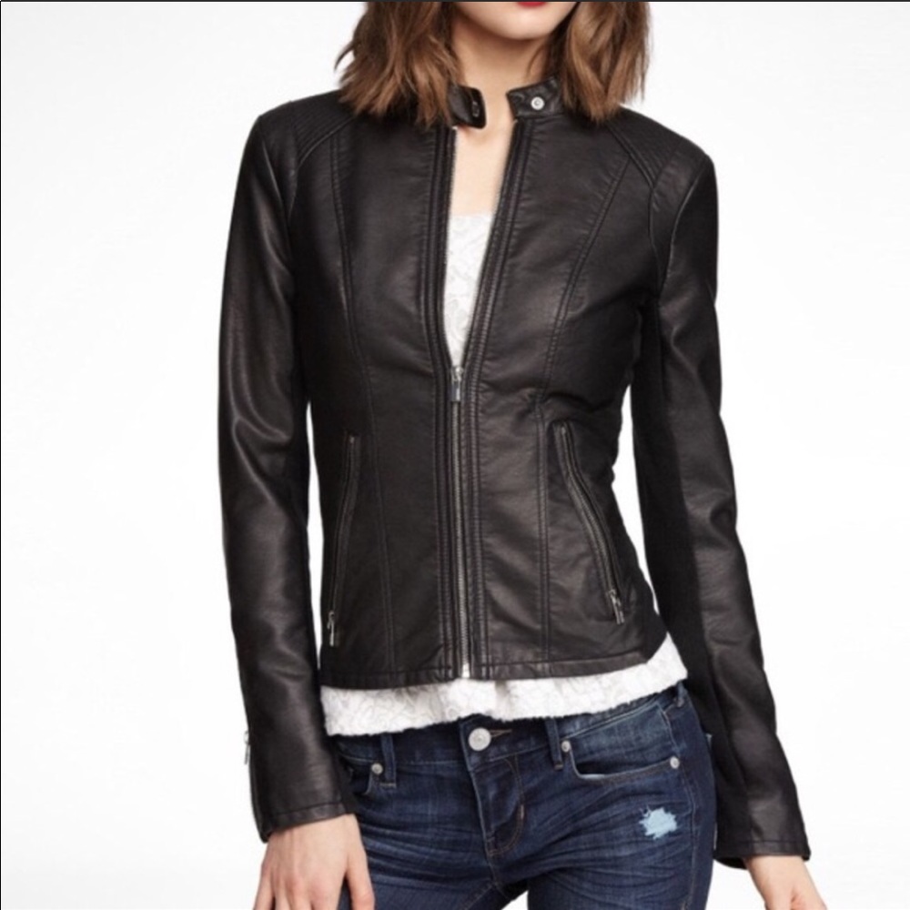 Express Faux Leather Jacket